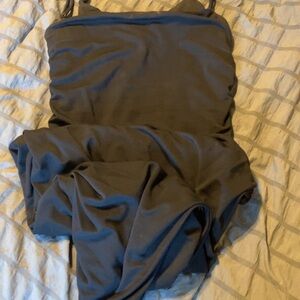 Express Black Silk Dress